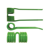 5x Federzinken Pick-up Länge 176mm Breite 68mm Ø5.5mm Ersatz für Krone 27005012