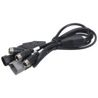 Kamera Adapterkabel für Case Afs 700 Display And S-Tech Monitor 1.2m