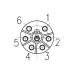 ISOBUS - Stecker Ecomate™ 12A - C016 30H006 100 12