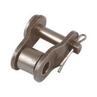 5x Gekröpftes Kettenglied, Triplex, 083-1