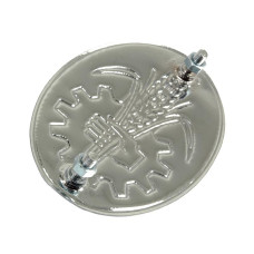 Emblem Logo Typenschild Motorhaube passend für Fordson Dexta, Major