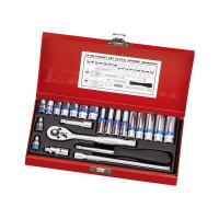 Ratschen-Steckschlüssel-Satz 1/4" (24Stk.)