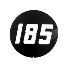 Aufkleber Typenschild für Massey Ferguson MF 185 - 1866947M1, 3406976M91