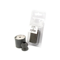 Muffe und Zapfen für Türhalterung