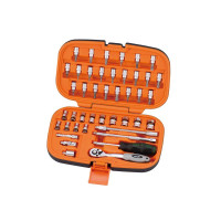 Ratschen-Steckschlüssel-Satz 1/4" (44Stk.)