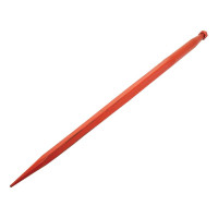 Frontladerzinke - Gerade 1,250mm, Gewindegröße: M30 x 2.0 (Quadratisch)