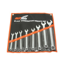 Ring-Maulschlüssel-Satz 8-teilig - 10-22mm