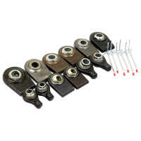 Anschweißaugen-Satz für Oberlenker und Unterlenker (12Stk.)