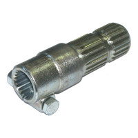 Zapfwellen Adapter - Keilnut 1 3/8 - 21 x Keil 1 3/4 - 20 mit Klemmbolzen