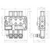Hydraulikventil 3BK S/D/D Gew. 3/8 - 45 Ltr./ Min. 160-315 bar