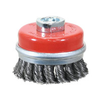 Rundbürste für Winkelschleifer (gezopft) 70mm