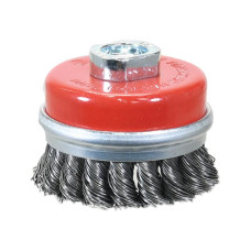Rundbürste für Winkelschleifer (gezopft) 70mm