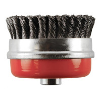 Rundbürste für Winkelschleifer (gezopft) 95mm