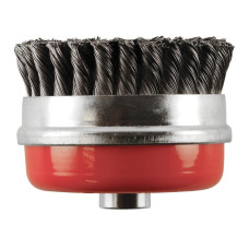 Rundbürste für Winkelschleifer (gezopft) 95mm