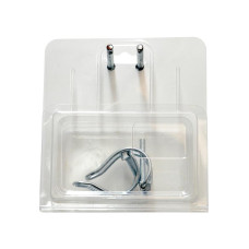 2x Klappsplint (Bügelsplint), Stift Ø4.5mm x 32mm