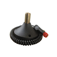 Aufsteckhalter Magnet mit Spiralkabel mit Stecker