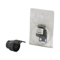 Agripak Kurzadapter Anhängerbeleuchtung 7-polig auf 13-polig