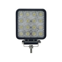 LED Arbeitsscheinwerfer Quadratisch, 3600 Lumen