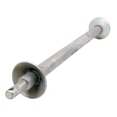 Tragachse mit verschweißten Fangtellern - Kat. 2 - 950mm