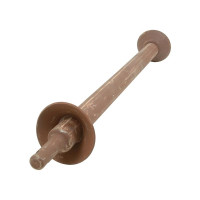 Tragachse mit verschweißten Fangtellern - Kat. 2 - 935mm