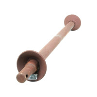 Tragachse mit verschweißten Fangtellern - Kat. 3 - 940mm