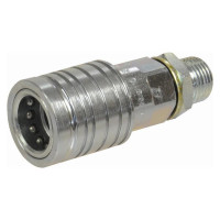 Hydraulikmuffe Muffe 1/2 Gehäusegröße x M22 x 1.50 Metrisch Außengewinde