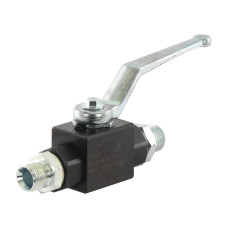 Hydraulik Absperrhahn - Zweiwegehahn NW10 M18 x 1,5