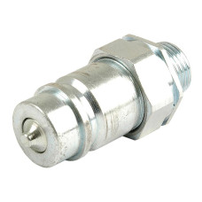 5x Stecker Flachabdichtend Stecker 1/2'' Gehäusegröße x M16x1.50 Metrisch Außengewinde