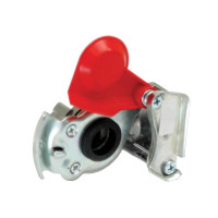 Druckluftkupplung M16x1,5 rot