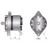 Lichtmaschine (Mahle) - 14V, 45 A für Ford / New Holland 3435, 3830, Fiat 45-66, 50-66