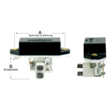 Regler Generatoren für Deutz-Fahr 1306557, Bosch 0192052004, 0192052005, 0192052006 Regler Generatoren für Deutz-Fahr 1306557, Bosch 0192052004, 0192052005, 0192052006