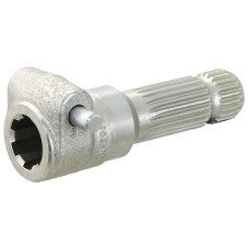 Zapfwellen Adapter - Keilnut 1 3/8 - 6 x Keil 1 3/8 - 21 mit Schiebestift.