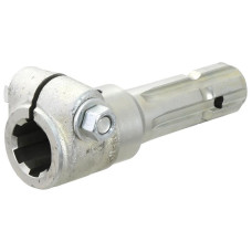 Zapfwellen Adapter - Keilnut 1 3/8 - 6 x Keil 1 3/8 - 6 mit Klemmbolzen.