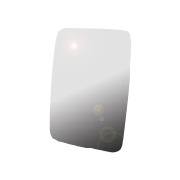 Ersatzspiegelglas konvex 300 x 214mm für Deutz-Fahr DX36 DX270 Fiat G170 G240