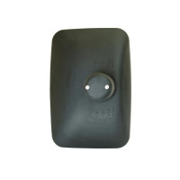 Spiegelkopf - Rechteckig, Unbrechbar - Weitwinkel, 296 x 196mm, Universell