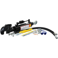 Hydraulischer Oberlenker Kat.2/2 Kugel and Q.R CBM Haken Länge 637/890mm