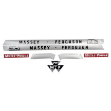 Aufkleber Aufklebersatz Typenschild für Massey Ferguson MF 135 Gas /  Petrol 148