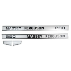 Aufkleber Aufklebersatz Typenschild für Massey Ferguson MF 290 1682431M1 1682432M1