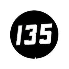 2x Aufkleber Typenschild für Massey Ferguson MF 135, 135 Gas / 135 Petrol