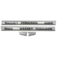 Aufkleber Aufklebersatz Typenschild für Massey Ferguson MF 285 1698120M1 1698121M1