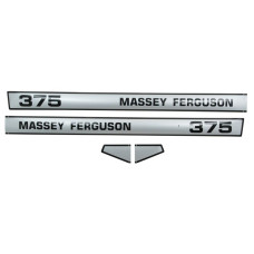 Aufkleber Aufklebersatz Typenschild für Massey Ferguson MF 375 -3900321M92