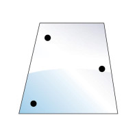 Seitenscheibe li. oder re. für Massey Ferguson 342 350 352 355 360 362 365 372 375 382 390 390T