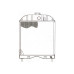 Kühler für Massey Ferguson 35, FE35 - 894357M92
