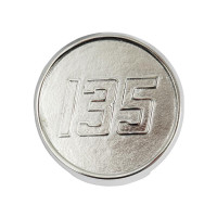 Emblem - MF 135 (Verchromt) für Massey Ferguson 135 - 1865460M1