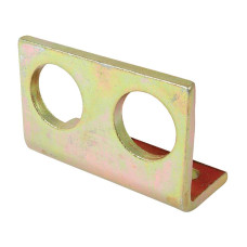 Halterung für Hydraulikkupplung 2 Loch