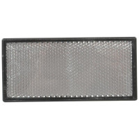 4 Stück Rechteckige Reflektoren selbstklebend Transparent