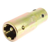 Zapfwellenadapter - Bohrung  Ø1 x Keilnut 1 3/8 - 6 mit Gewindestift