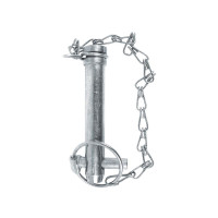 Oberlenkerbolzen mit Kette und Splint 19x92mm Kat. 1 (Ø19mm)