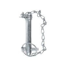 Oberlenkerbolzen mit Kette und Splint 19x92mm Kat. 1 (Ø19mm)