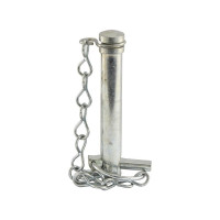 Oberlenkerbolzen mit Kette und Splint 19x102mm Kat. 1 (Ø19mm)